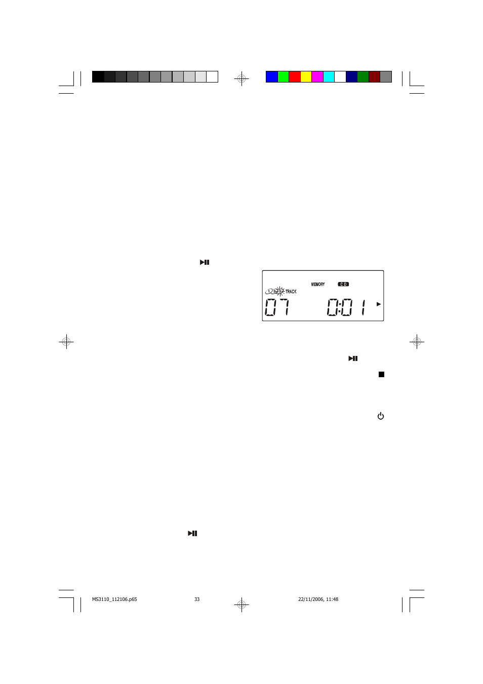 Programmed repeat playback | Emerson Radio MS3110 User Manual | Page 34 / 44