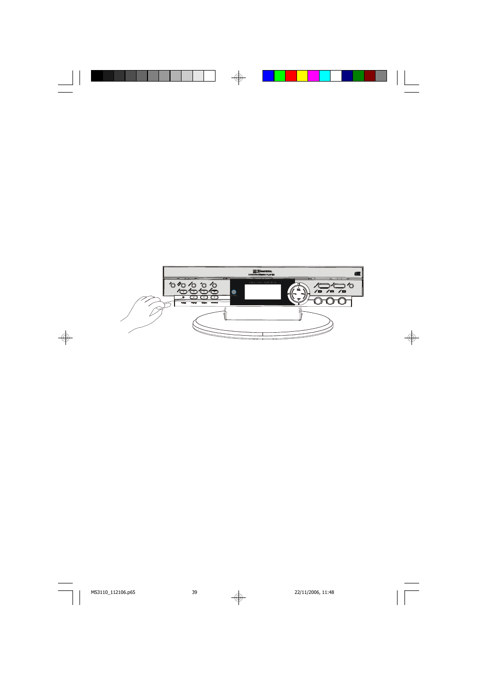 Resetting the system computer | Emerson Radio MS3110 User Manual | Page 40 / 44