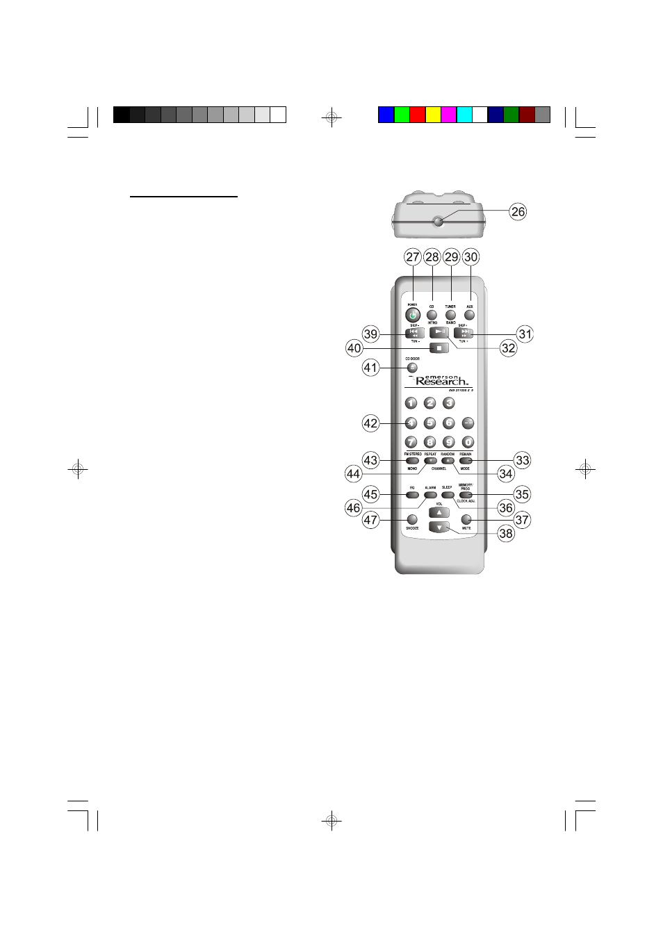 Emerson Radio ES2 User Manual | Page 8 / 31