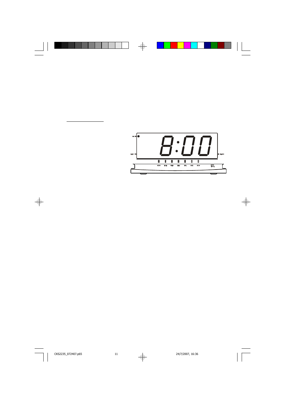 Adjusting the wake up times | Emerson Radio CKS2235 User Manual | Page 12 / 26