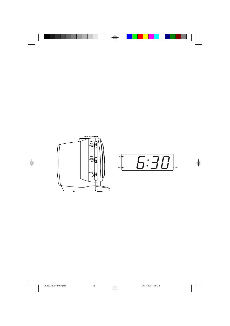 Wake to radio | Emerson Radio CKS2235 User Manual | Page 16 / 26