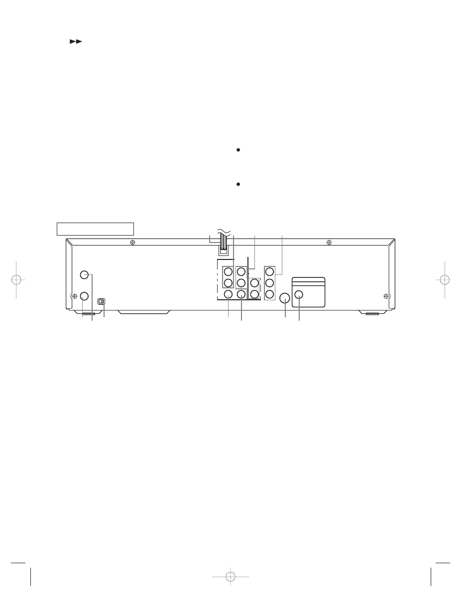 Rear view | Emerson EWD2202 User Manual | Page 11 / 48