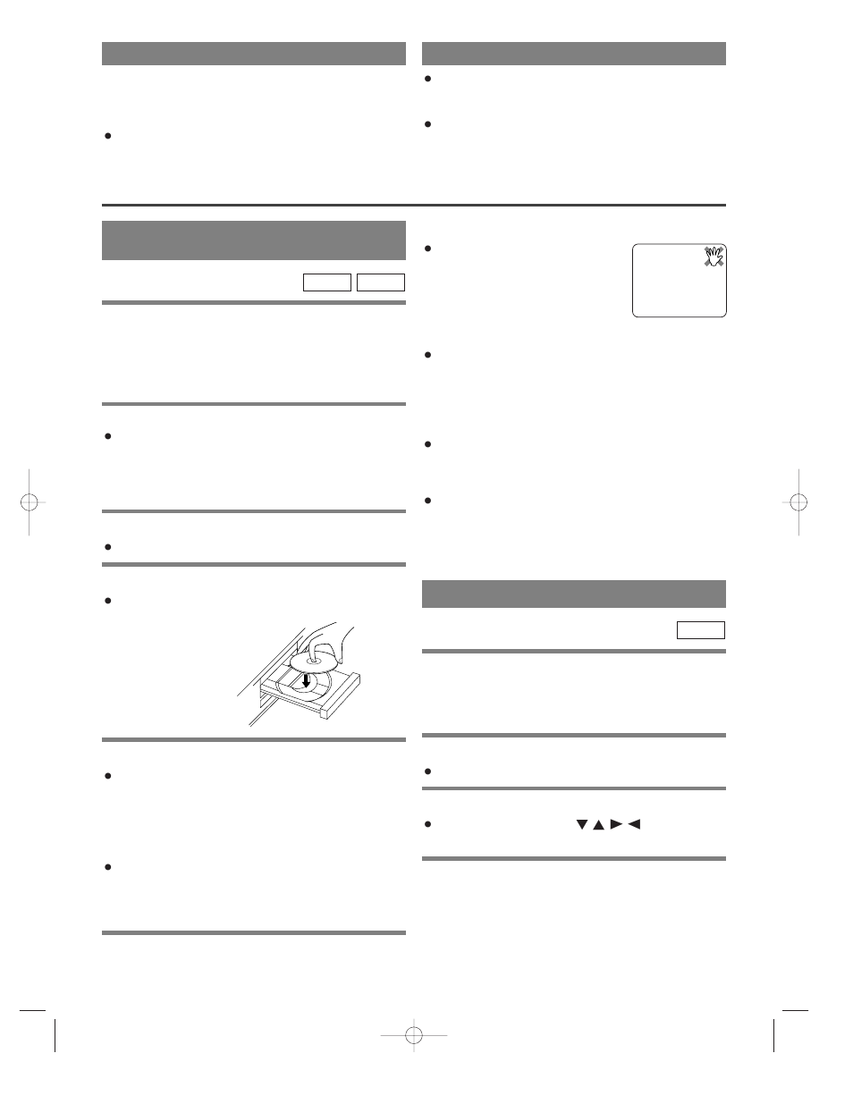 Playing a disc, Playing a dvd video or an audio cd, Using the dvd menus | Auto rewind, Real time tape counter | Emerson EWD2202 User Manual | Page 23 / 48