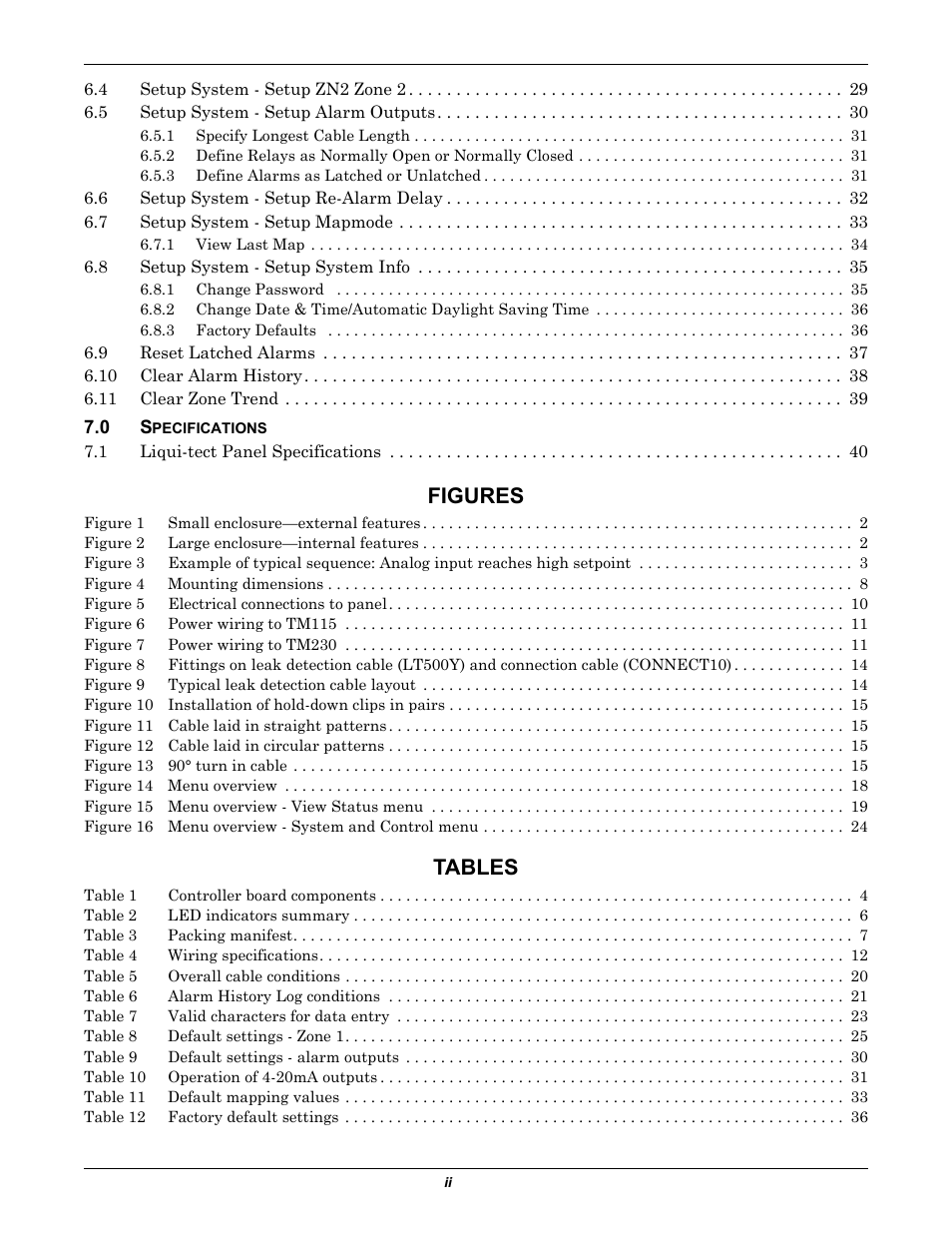 Figures, Tables | Emerson Liqui-tect MC68HC16Z1 User Manual | Page 4 / 48