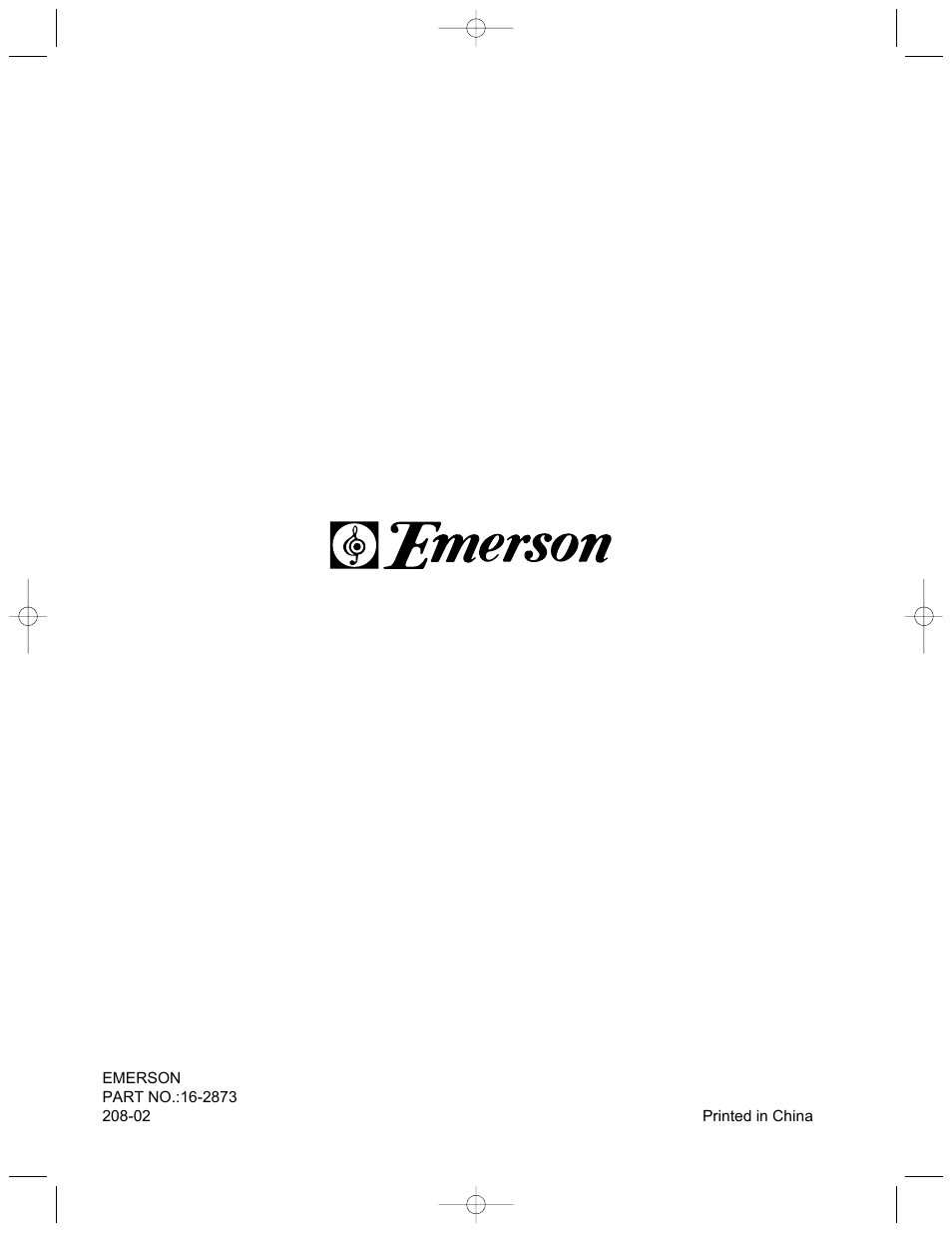 Emerson EK215 User Manual | Page 16 / 16