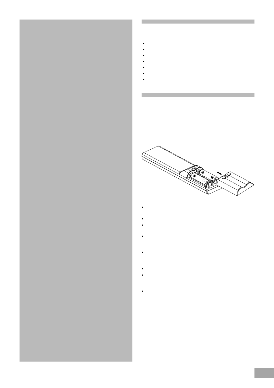 Unpacking, Inserting batteries into the remote control, Installation | Emerson Radio AV50 User Manual | Page 15 / 44