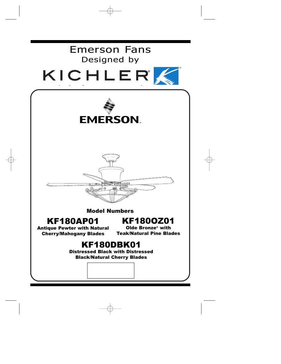 Emerson KF180 User Manual | 16 pages