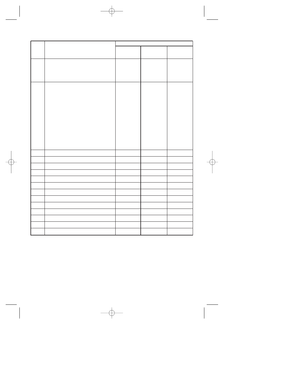 Repair parts listing | Emerson KF180 User Manual | Page 15 / 16