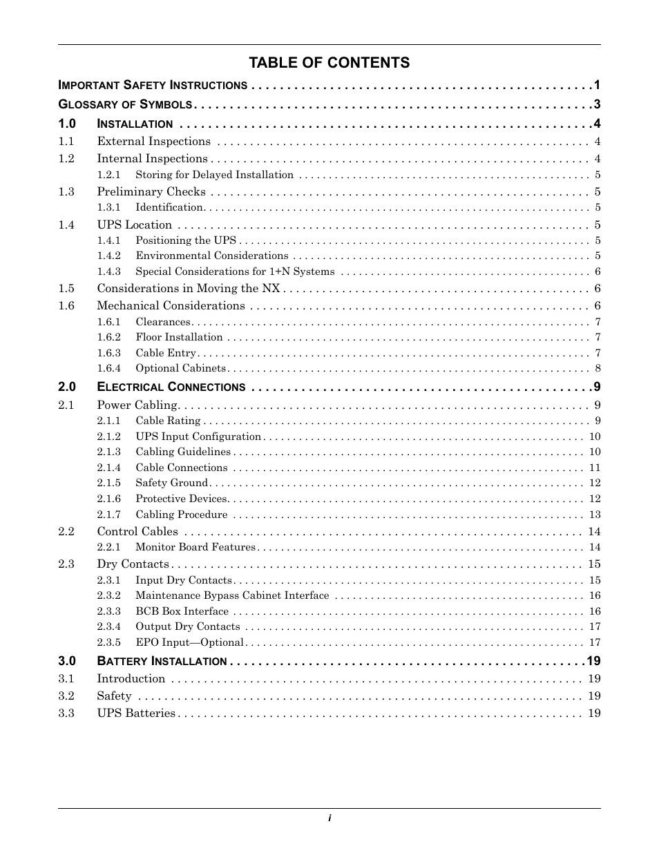 Emerson 60HZ User Manual | Page 3 / 80