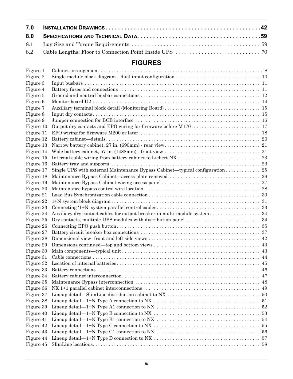Figures | Emerson 60HZ User Manual | Page 5 / 80