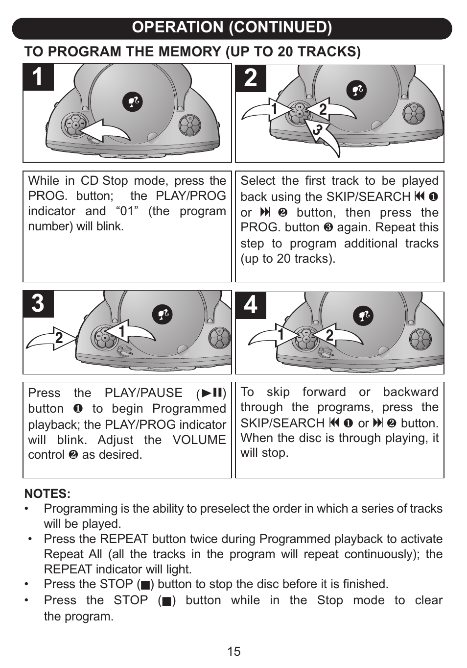 Emerson Radio Barbie BAR201 User Manual | Page 16 / 22