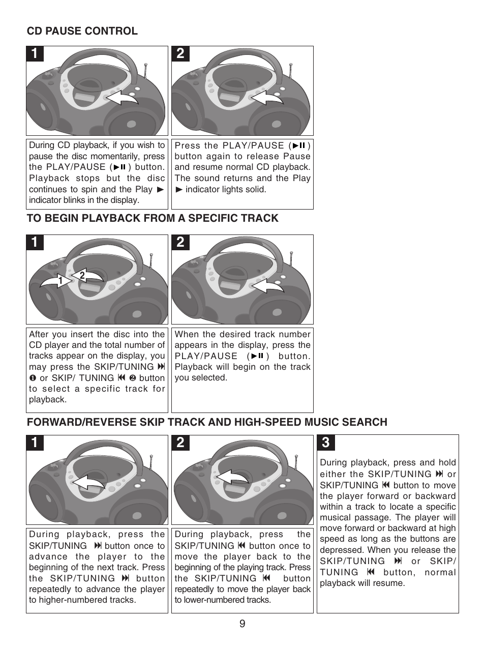 Emerson Radio PD5812 User Manual | Page 10 / 16