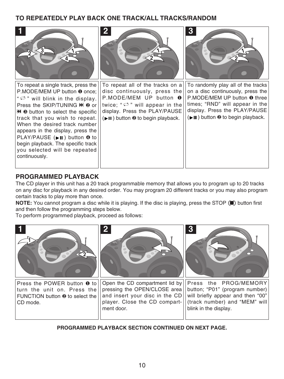Emerson Radio PD5812 User Manual | Page 11 / 16