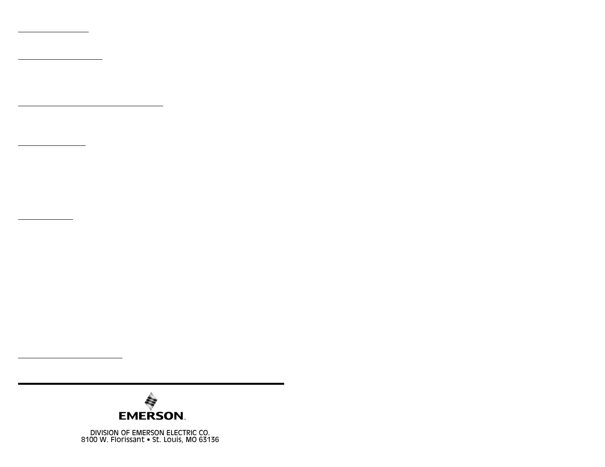 Limited warranty | Emerson KF140TZ00 User Manual | Page 9 / 9