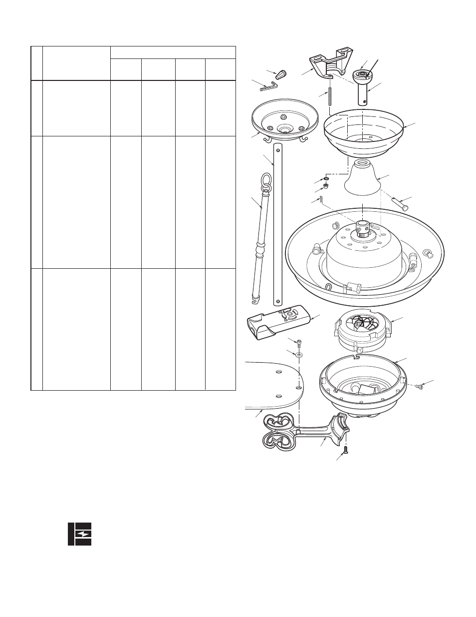 Emerson, Air comfort products, Repair parts | How to order repair parts | Emerson CF945PW User Manual | Page 12 / 12