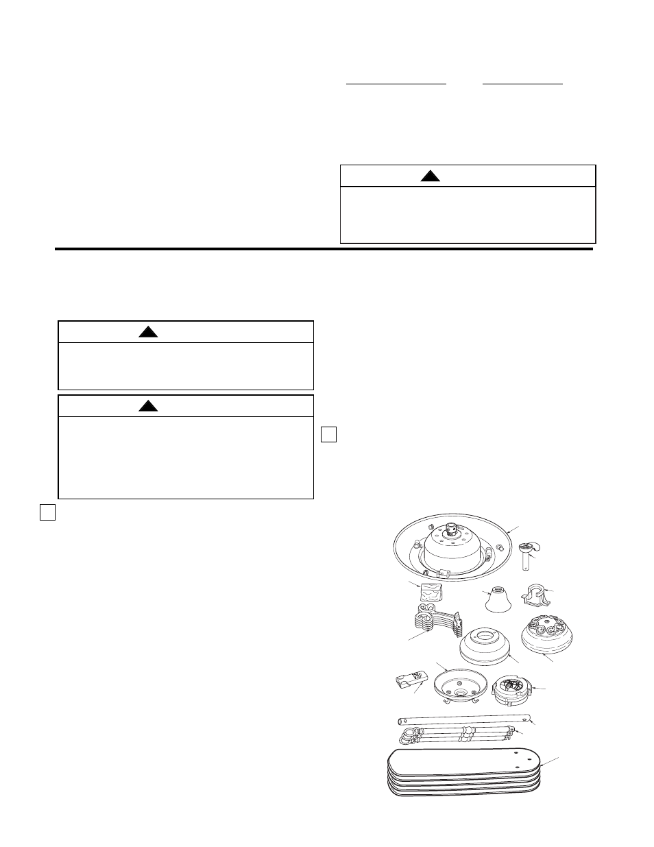 Unpacking instructions, Tools needed for assembly, Materials | Warning | Emerson CF945PW User Manual | Page 3 / 12