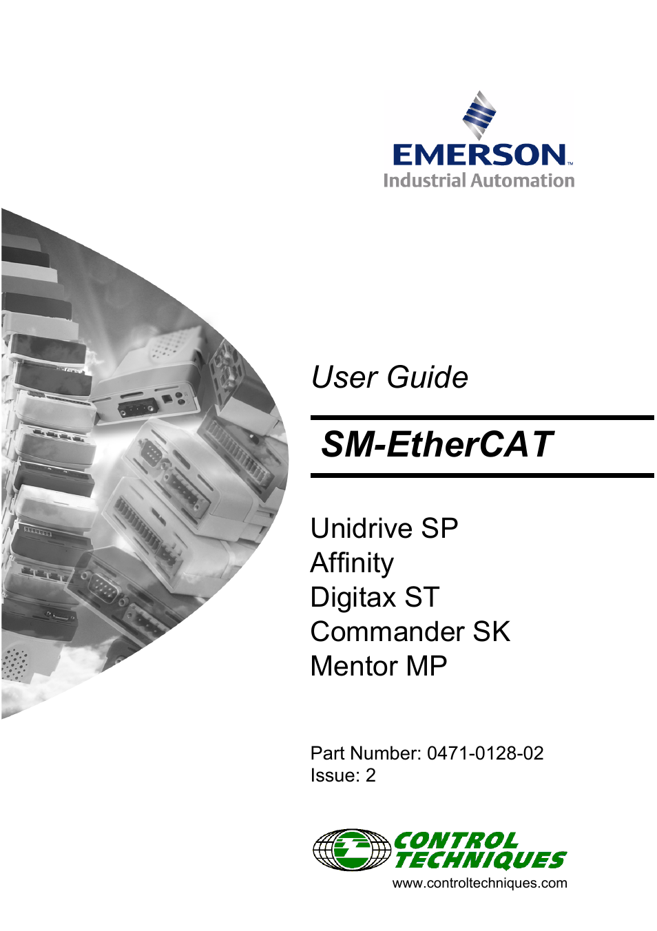 Emerson SM-ETHERCAT 0471-0128-02 User Manual | 70 pages