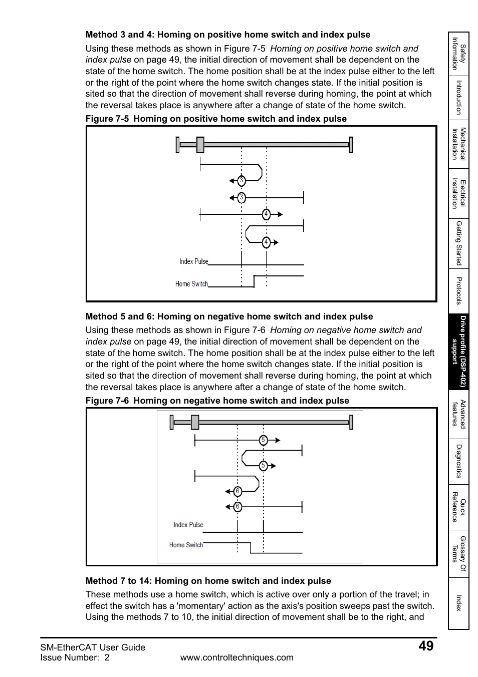 Sm-ethercat user guide | Emerson SM-ETHERCAT 0471-0128-02 User Manual | Page 49 / 70