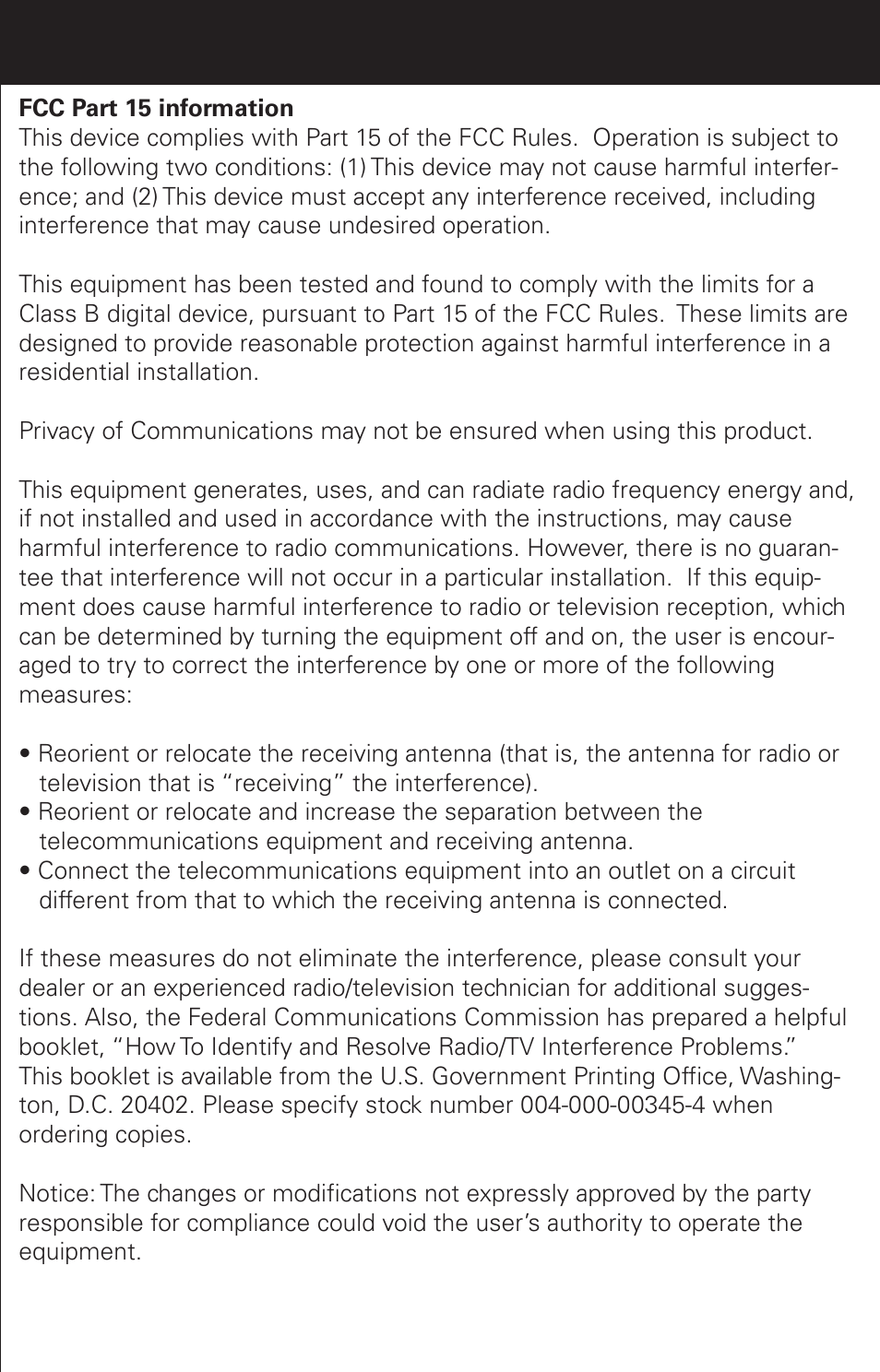 Emerson EM6000 User Manual | Page 17 / 20