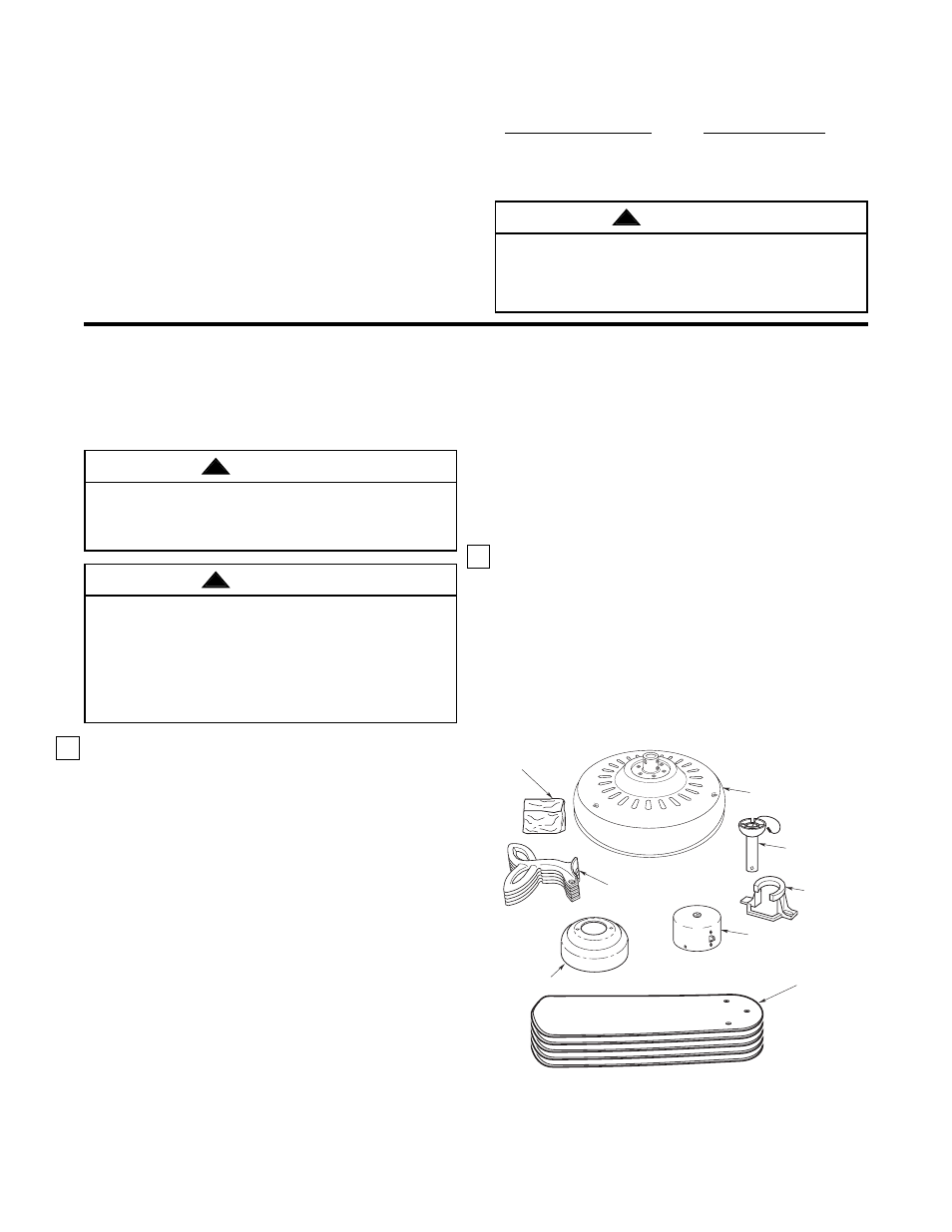 Unpacking instructions, Tools needed for assembly, Materials | Emerson CF715PW00 User Manual | Page 3 / 8