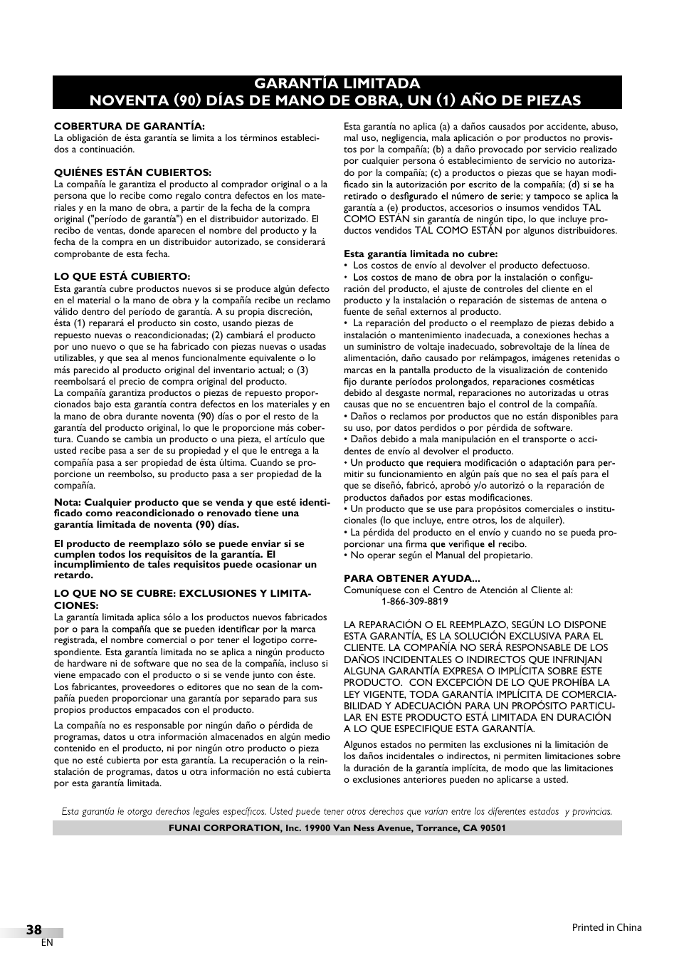 Emerson LC320EMXF User Manual | Page 38 / 116