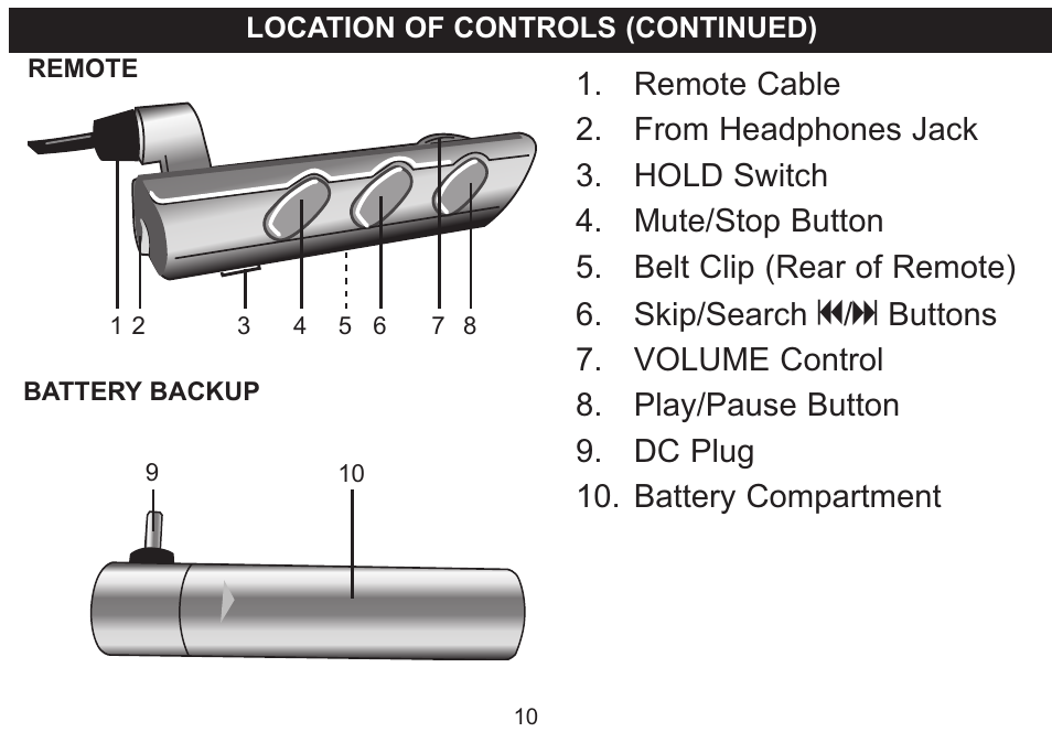 Emerson Radio MP250 User Manual | Page 11 / 44