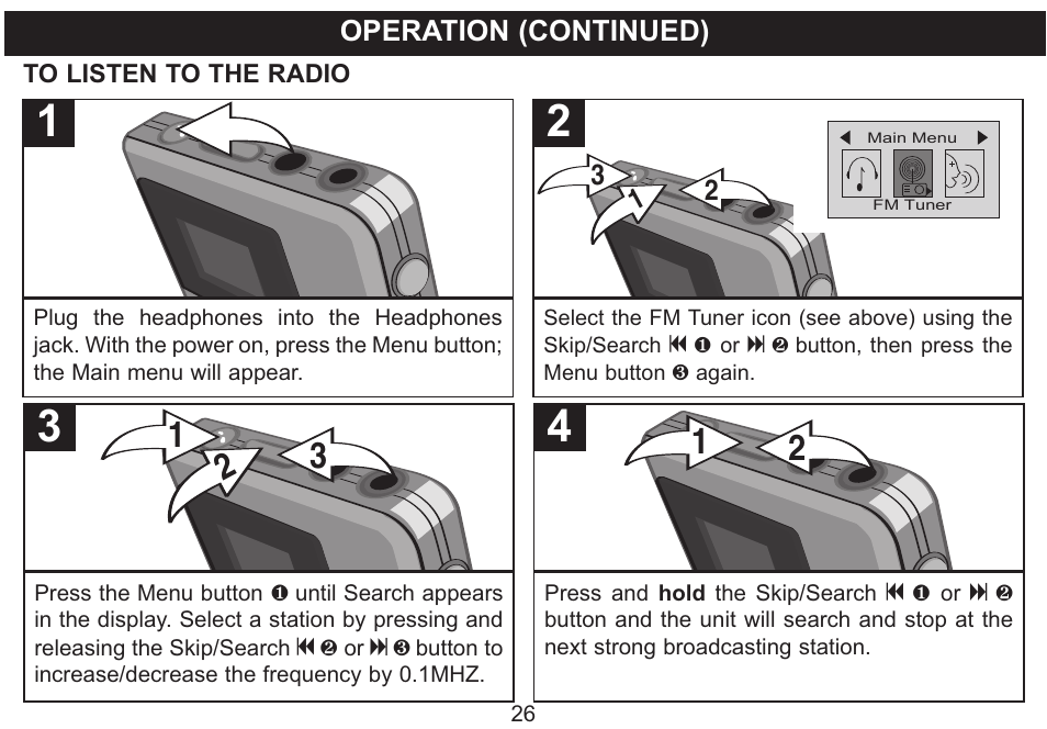 Emerson Radio MP250 User Manual | Page 27 / 44