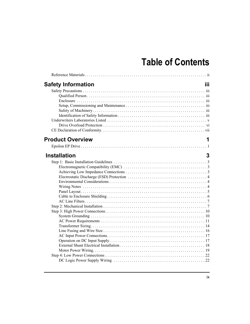 Emerson 400518-01 User Manual | Page 11 / 88