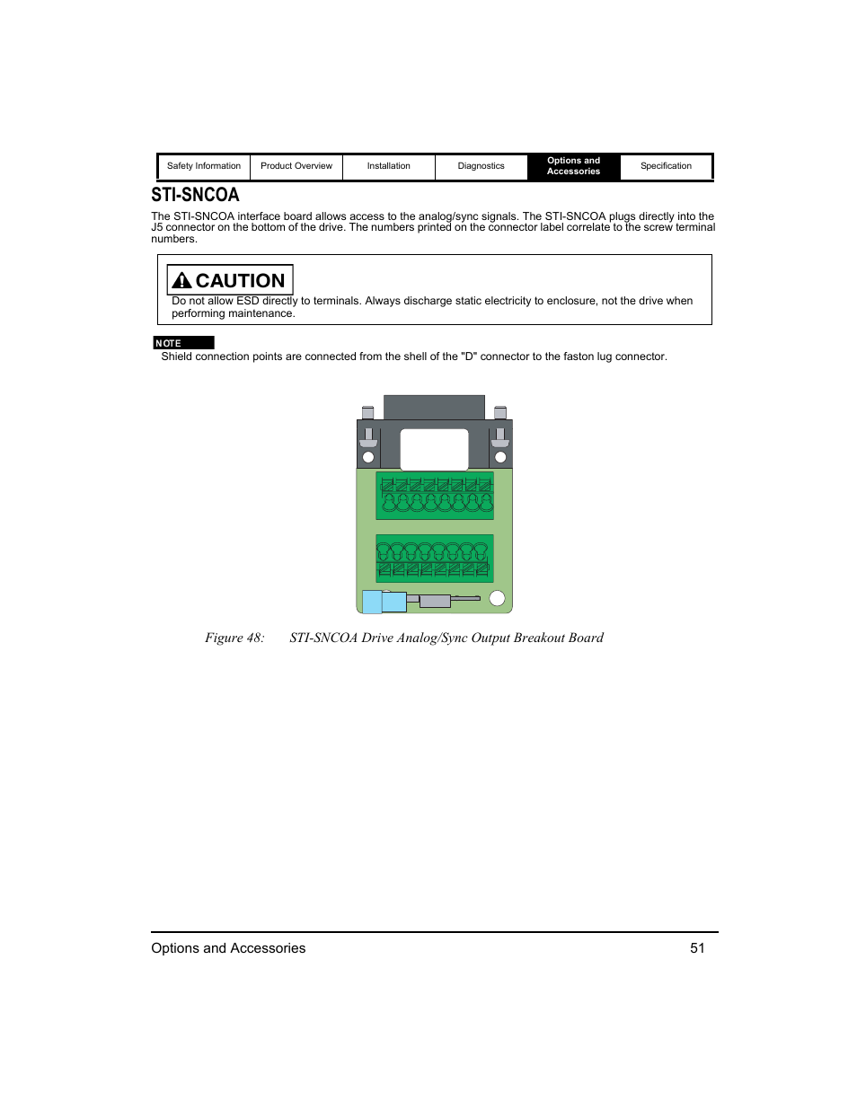 Sti-sncoa | Emerson 400518-01 User Manual | Page 63 / 88