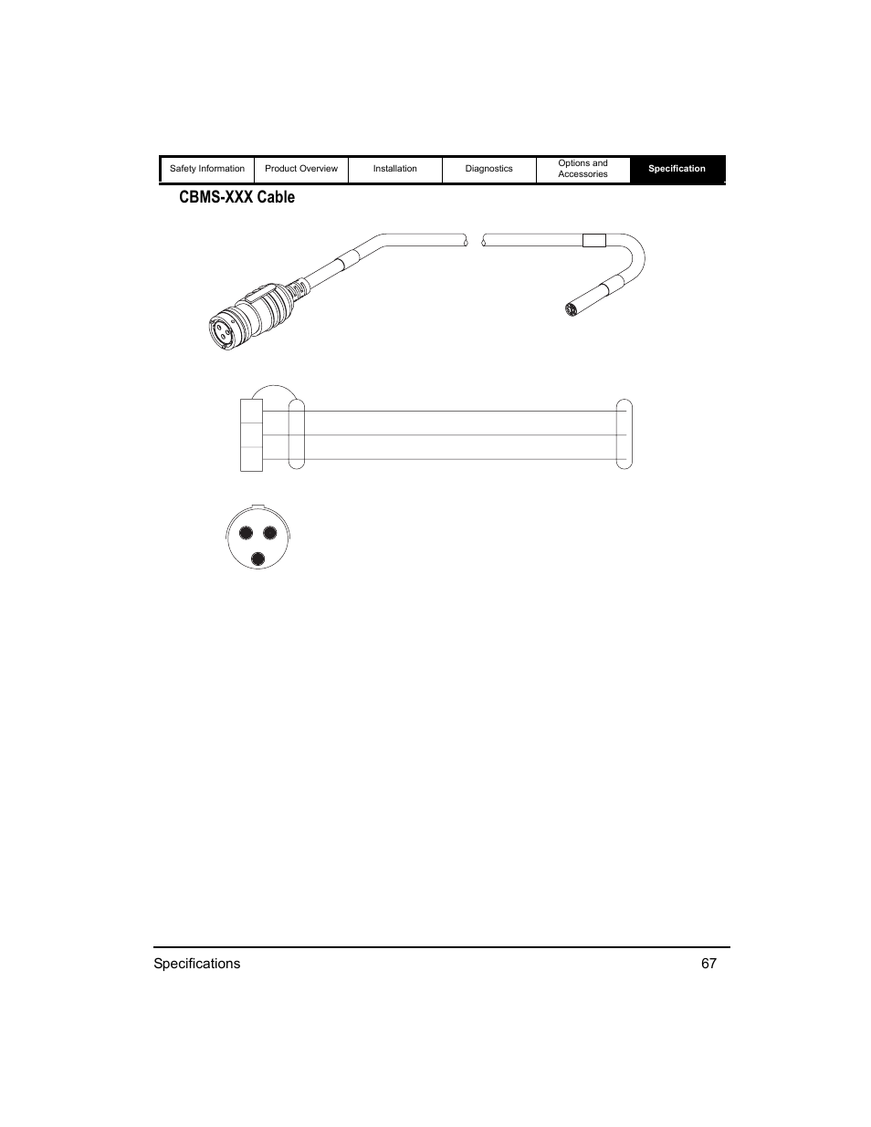 Cbms-xxx cable | Emerson 400518-01 User Manual | Page 79 / 88