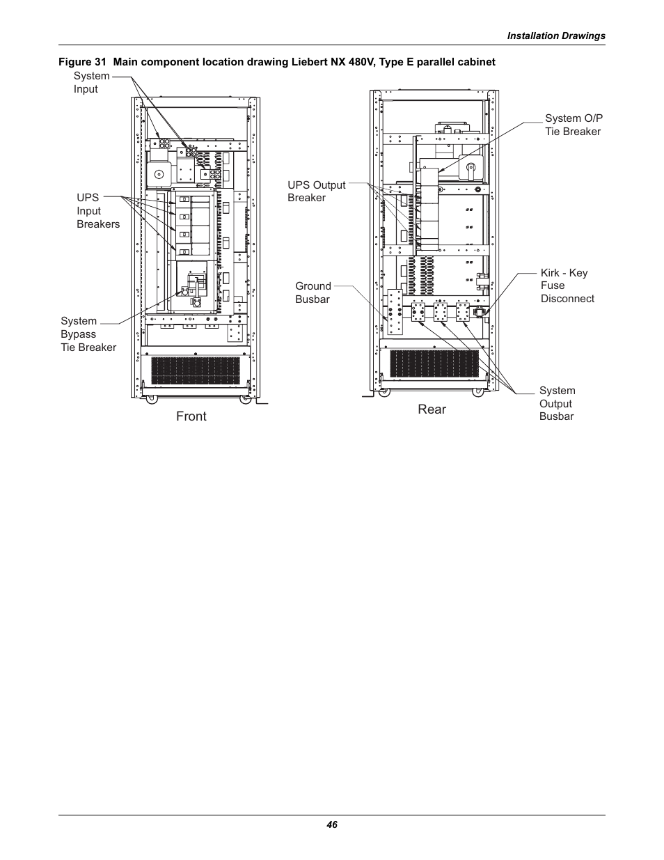 Emerson Liebert NX 480V User Manual | Page 54 / 108