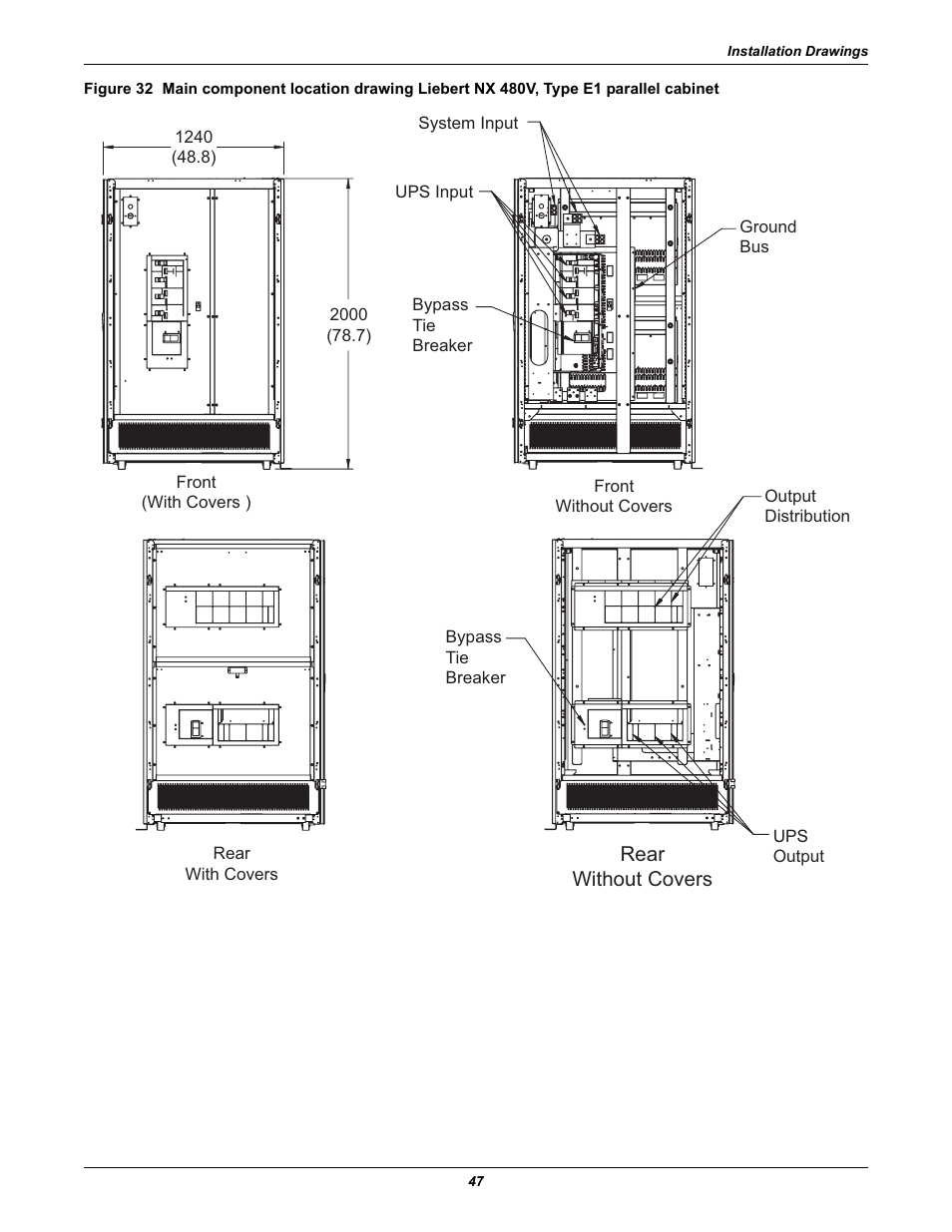 Emerson Liebert NX 480V User Manual | Page 55 / 108