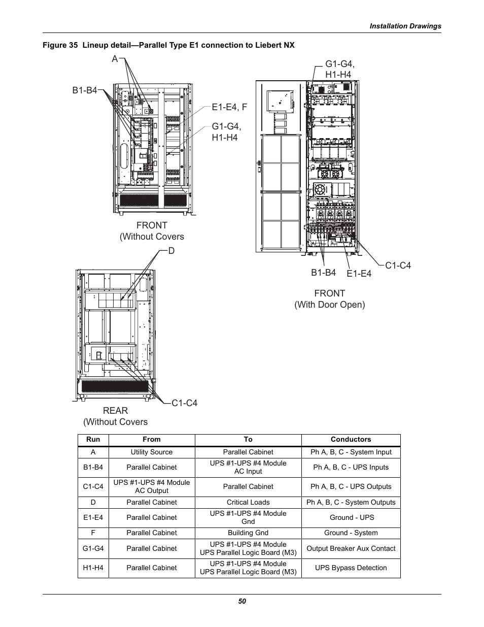 Emerson Liebert NX 480V User Manual | Page 58 / 108