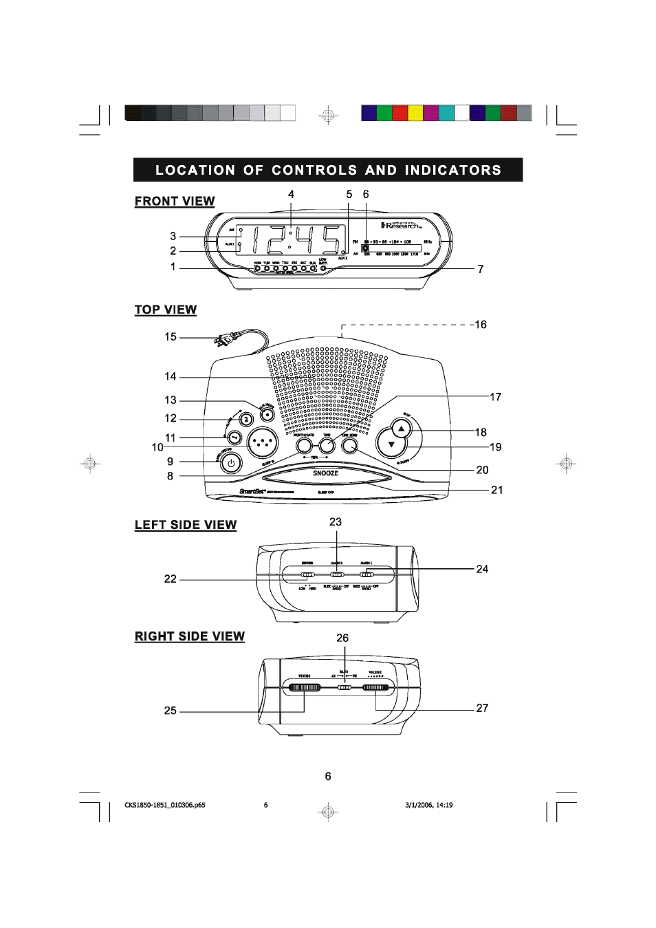 Emerson SMARTSET CKS1850C User Manual | Page 7 / 22