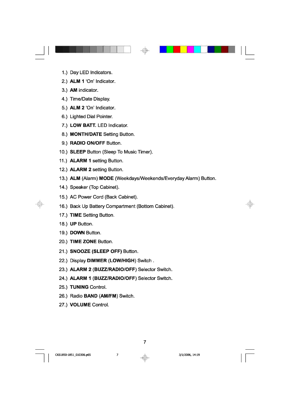 Emerson SMARTSET CKS1850C User Manual | Page 8 / 22