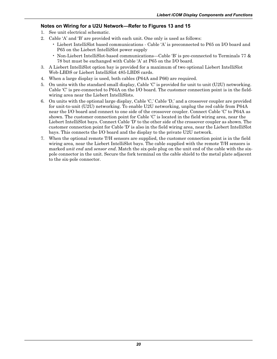 Emerson Liebert Challenger With Liebert iCOM Control 3000/ITR User Manual | Page 26 / 72