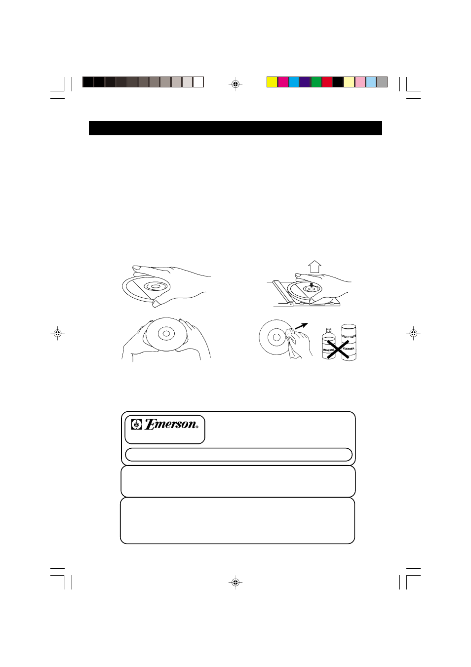 Care and maintenance | Emerson Radio MS3100 User Manual | Page 23 / 29