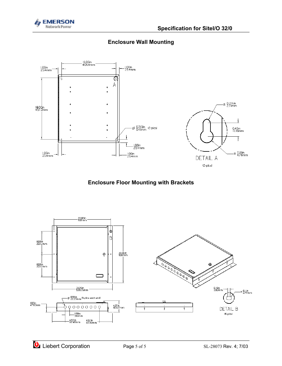 Emerson SiteI/O 32/0 User Manual | Page 5 / 5