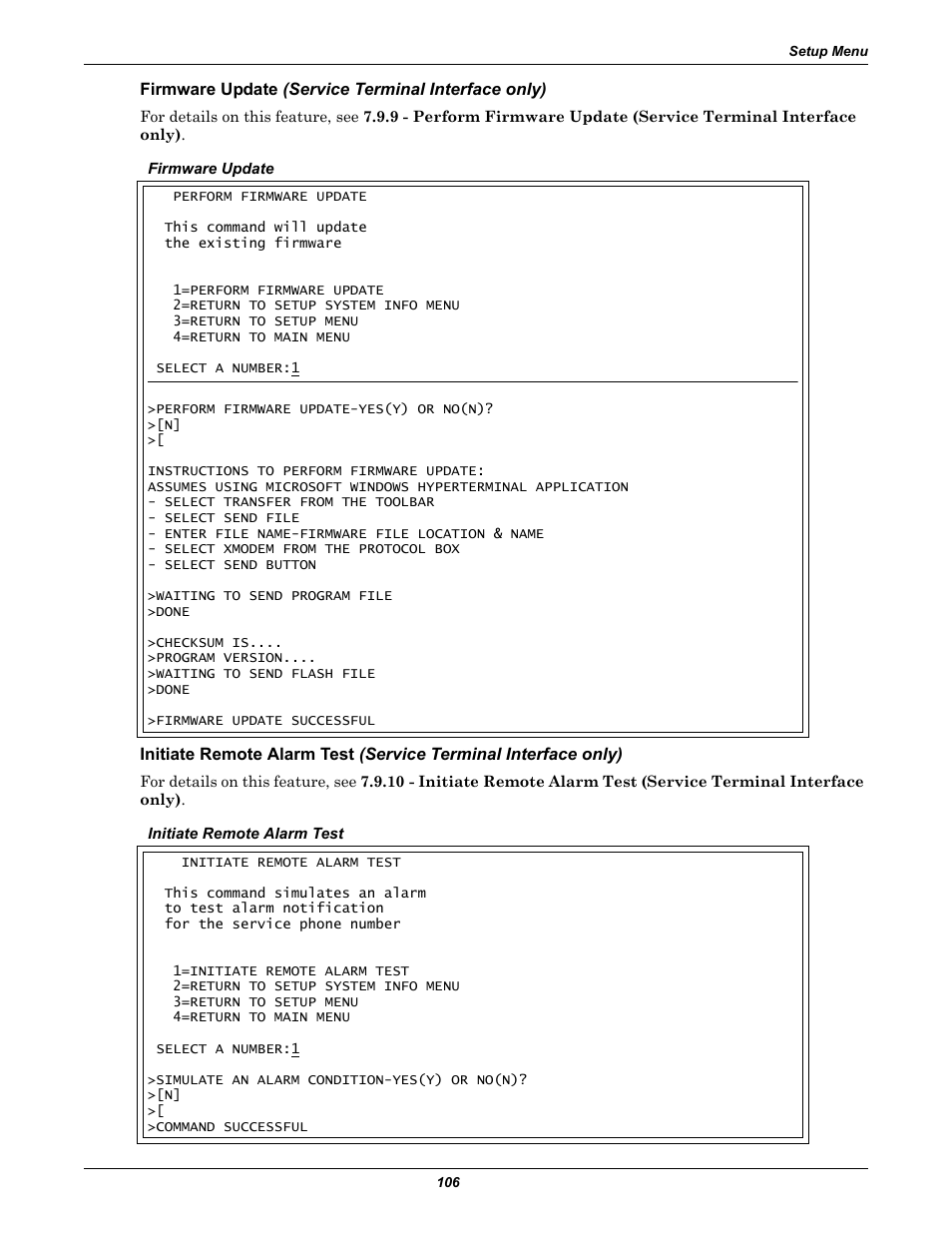 Firmware update (service terminal interface only) | Emerson Autochangeover Controllers AC8 User Manual | Page 114 / 128