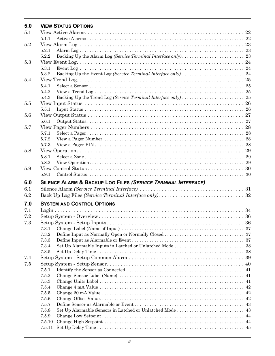 Emerson Autochangeover Controllers AC8 User Manual | Page 4 / 128