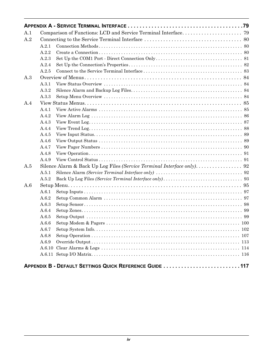 Emerson Autochangeover Controllers AC8 User Manual | Page 6 / 128