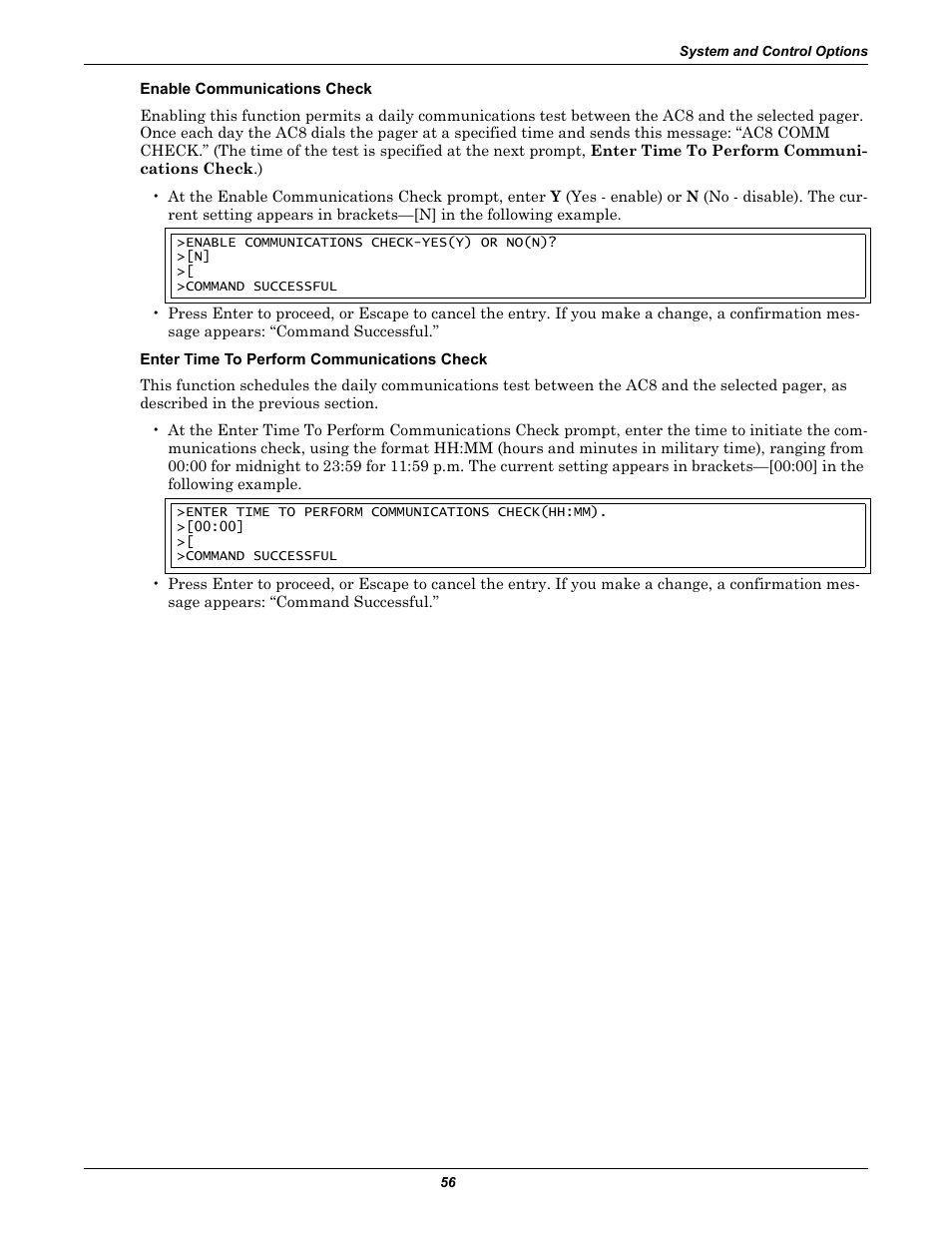 Emerson Autochangeover Controllers AC8 User Manual | Page 64 / 128