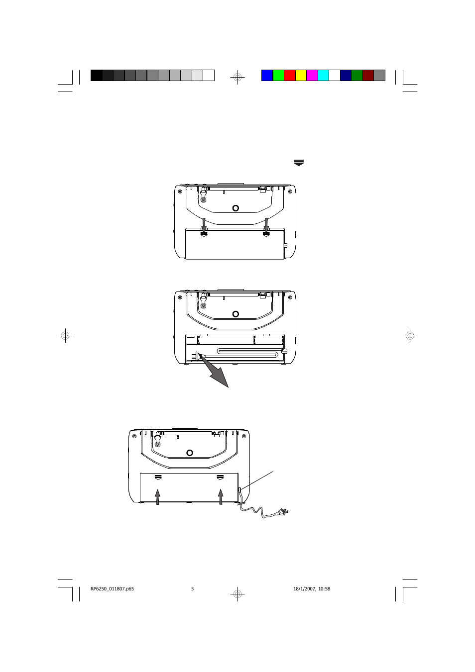 Ac operation | Emerson Radio RP6250 User Manual | Page 6 / 16