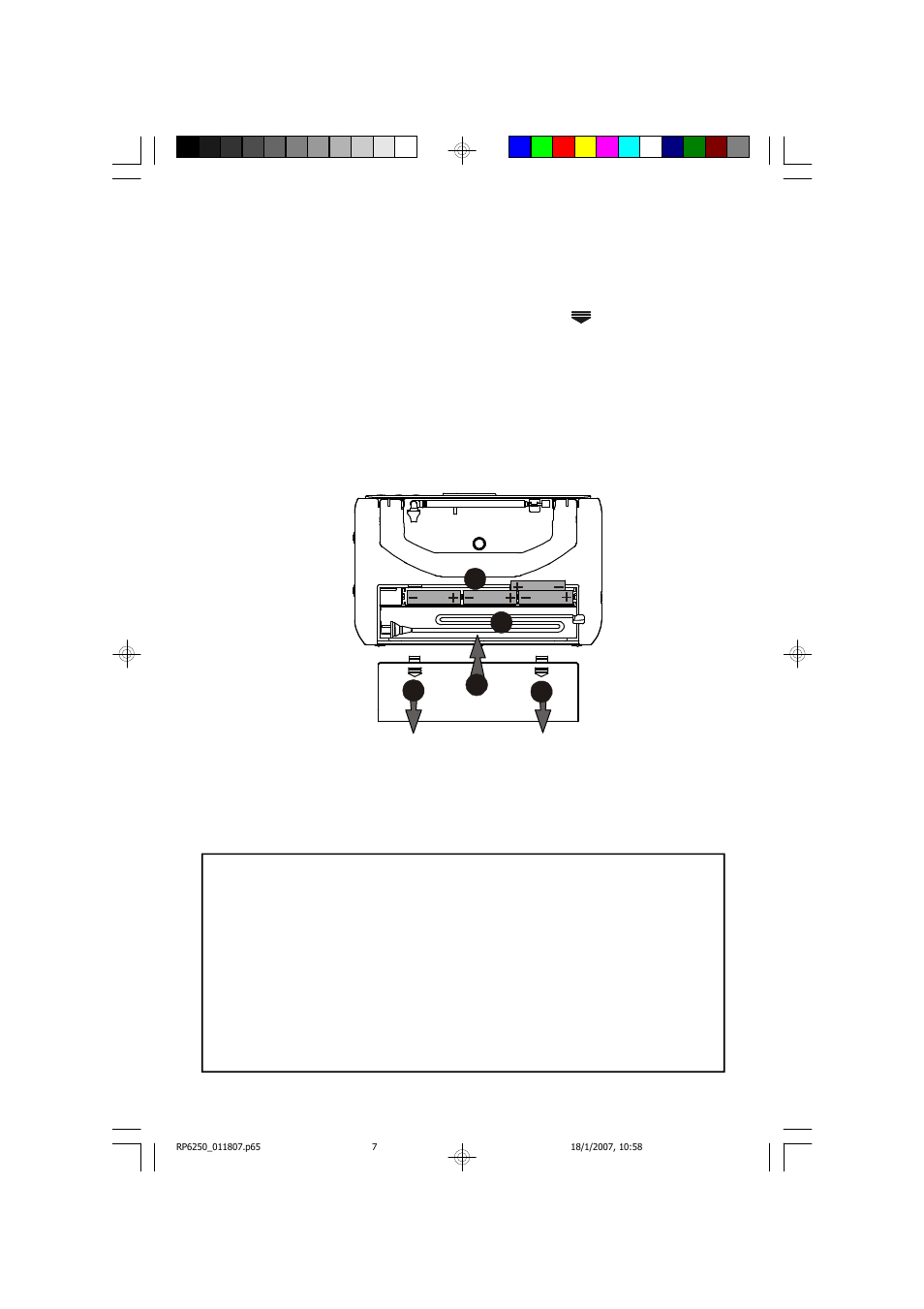 Battery operation | Emerson Radio RP6250 User Manual | Page 8 / 16