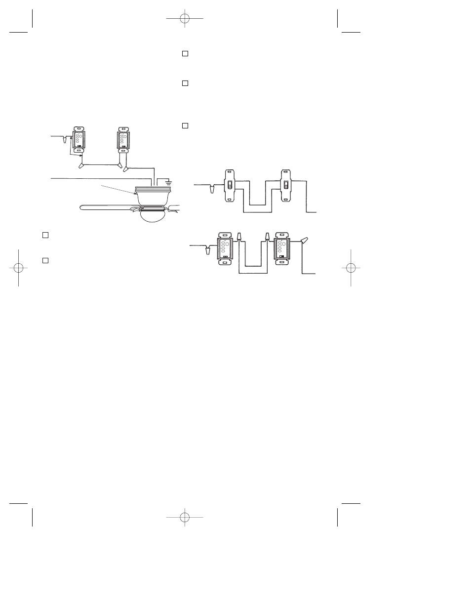 Way wirlng diagram: new construction, Standard wiring for existing 3-way control | Emerson CF730 User Manual | Page 11 / 16