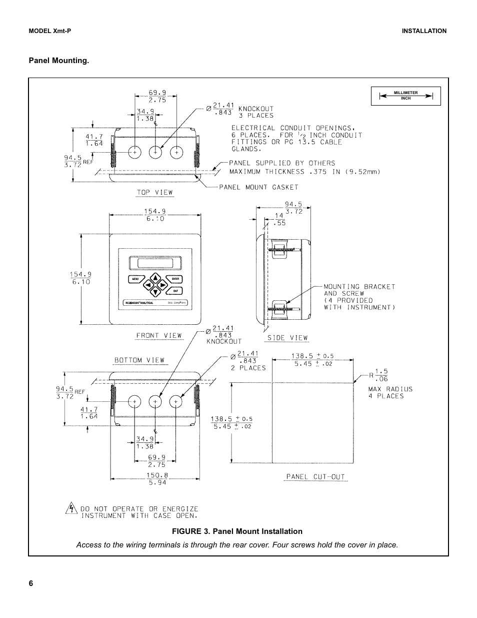 Emerson XMT-P-FF/FI User Manual | Page 6 / 12