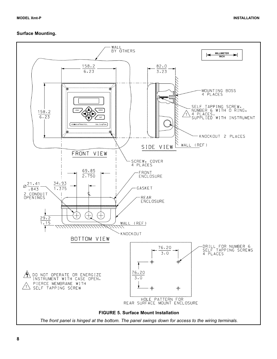 Emerson XMT-P-FF/FI User Manual | Page 8 / 12