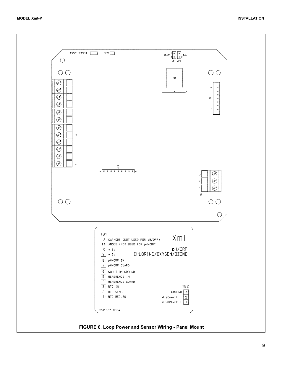 Emerson XMT-P-FF/FI User Manual | Page 9 / 12