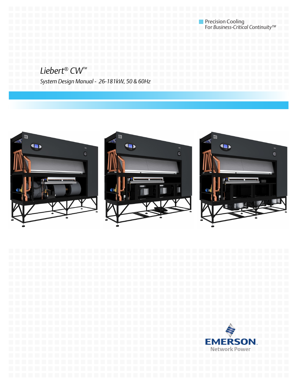 Emerson Liebert CW User Manual | 28 pages