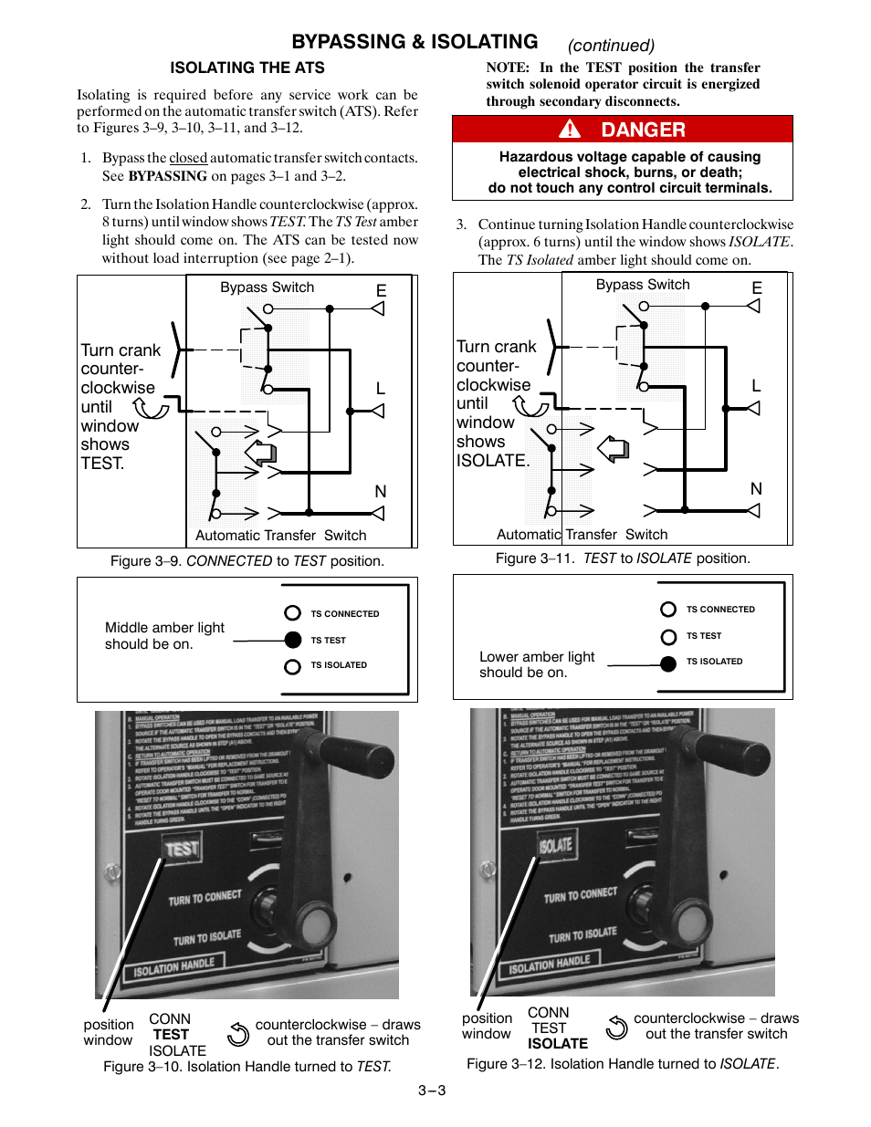 Bypassing & isolating | Emerson 7ADTB User Manual | Page 12 / 17